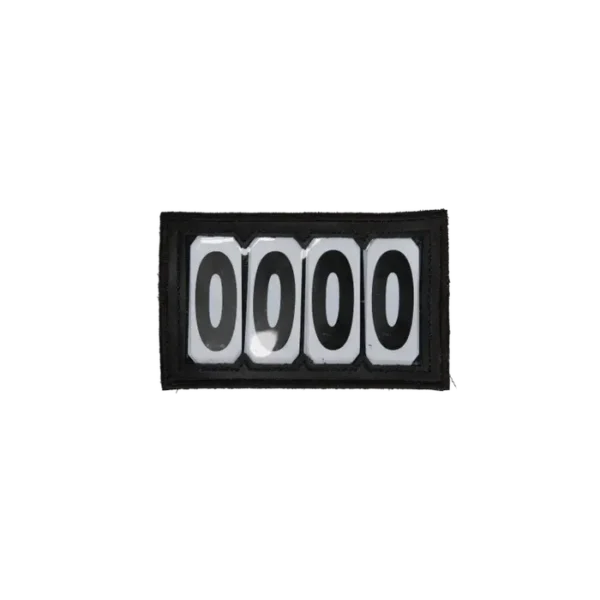 Numeri Concorso PVC Velcro