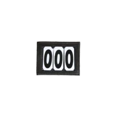 Numeri Concorso PVC Velcro