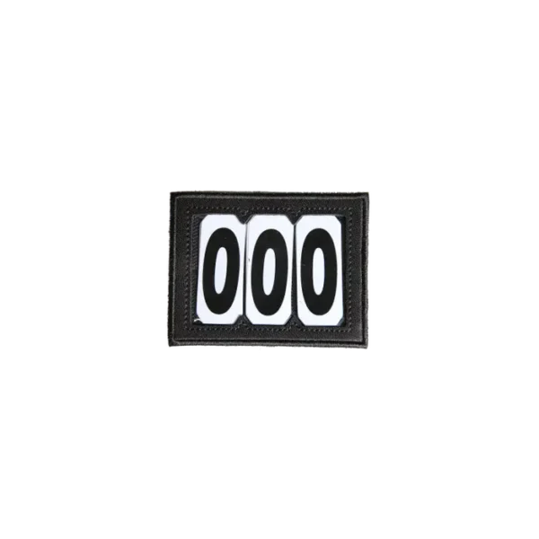 Numeri Concorso PVC Velcro