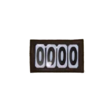 Numeri Concorso PVC Velcro - immagine 2