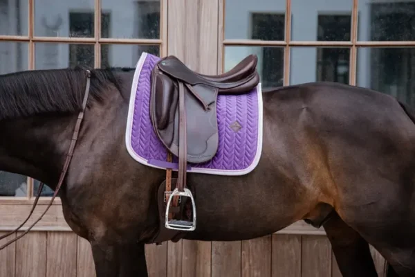 Sottosella in Velluto a Contrasto da Dressage - immagine 11
