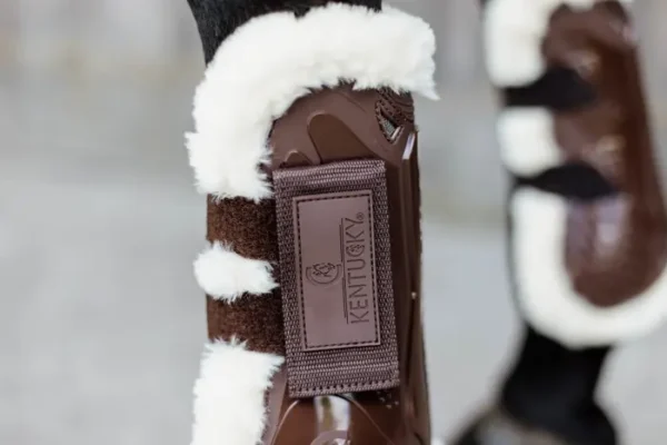 Paratendini con Velcro e Pelle di Pecora Vegana - immagine 12
