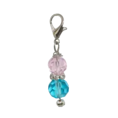 Charms Blu-Rosa