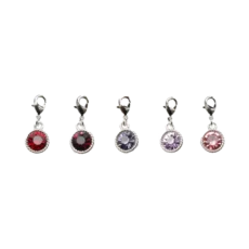 Charms Goccia Rosa
