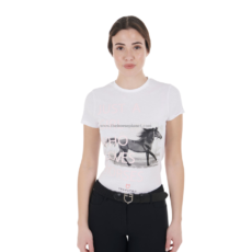 T-SHIRT DONNA EQUESTRO LOVER NEW