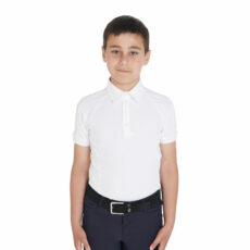 Polo bambino da concorso slim fit