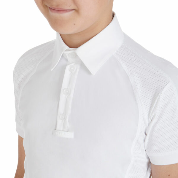 Polo bambino da concorso slim fit - immagine 3