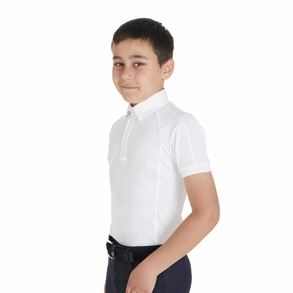Polo bambino da concorso slim fit - immagine 4