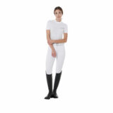Polo donna da concorso mezza manica Equestro - immagine 10