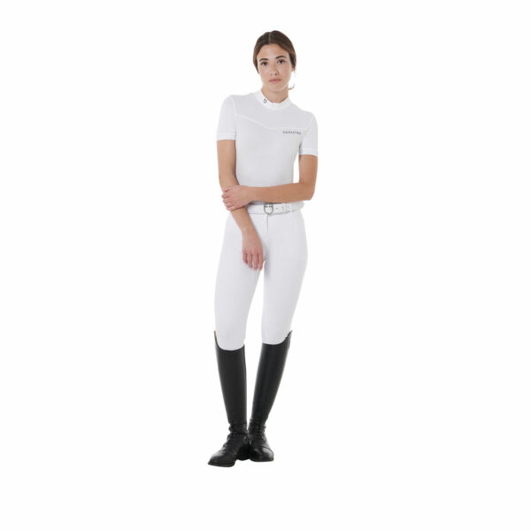 Polo donna da concorso mezza manica Equestro - immagine 10