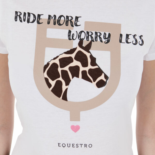 T-SHIRT DONNA IN COTONE - immagine 3