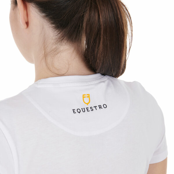 T-SHIRT DONNA IN COTONE - immagine 4