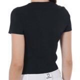 T-SHIRT DONNA EQUESTRO STAMPA FUCSIA - immagine 2